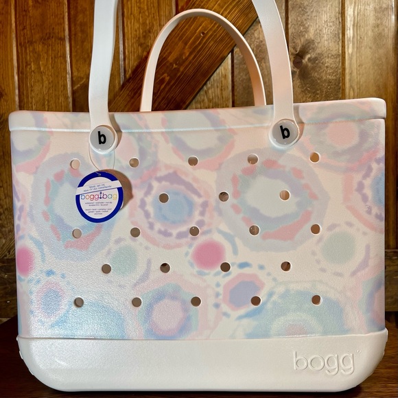 Bogg Bag Original Limited Edition Tie Dye Large Shoulder Bag Tote New NWT - Picture 1 of 11